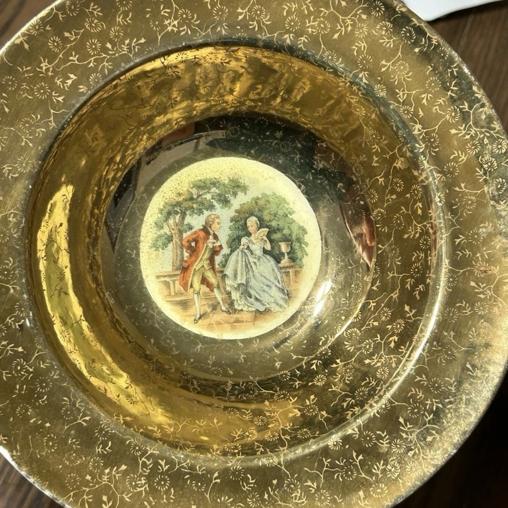 Royal China Gold Trimmed Dish